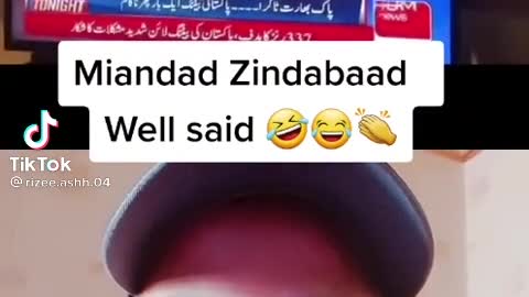 Funny talk jawaid miadad