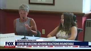 Mother testifies about their child injured from Covid vaccine clinical trials