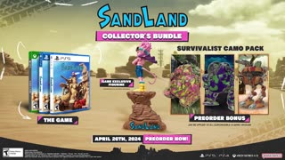 Sand Land - Official Release Date Trailer