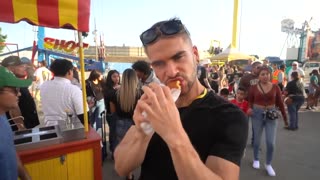 Eating ALL of USA's TOP INSANE FAIR FOODS! America's BEST Food & Most DANGEROUS Foods!