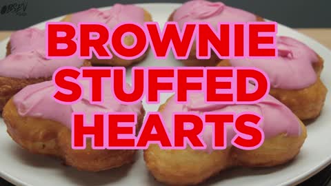 How To Make Brownie Stuffed Hearts - Full Recipe