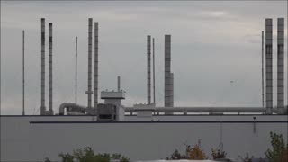 Non-Union Workers Cross The Picket Lines At Jeep Plant