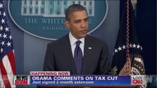 Obama Touts Tax Cut