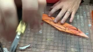 Cutting snake hair