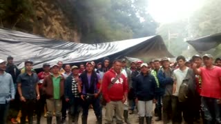 Protestan contra la minería a gran escala en el páramo de Santurbán