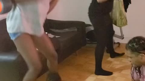 Dance battle of the teens