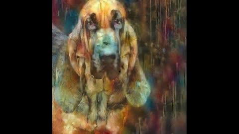My bloodhound art 6th part