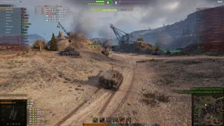 World of Tanks - Tiger 1 Gameplay featuring bouncy KV2 shells