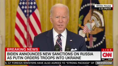 Biden: If Russia Goes Further with This Invasion We Stand Prepared to Go Further with Sanctions