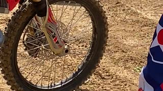 Removing a Snake from a Dirt Bike