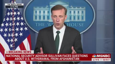 National Security Advisor CONFIRMS "Fair Amount of Defense Material" has Fallen into Taliban Hands