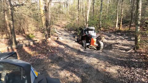 Carnage Party on Windrock trail 75 Polaris RZR Turbo S/ XP4 turbo/ X3 XRC