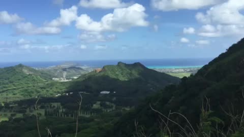 Windy Spot on Oahu, HI