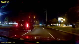 Caught on Camera: Black SUV almost crashes into vehicle with dashcam