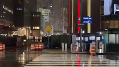 Rainy New York City Night
