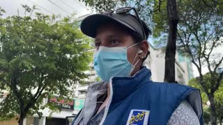 Desmienten que funcionario de la Personería de Bucaramanga estuviera armado en marchas