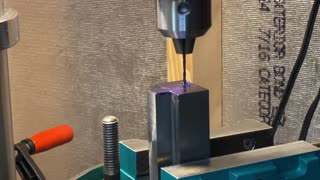 Shaft Diameter Reduction Tool Part 5: Drill and Tap Holes