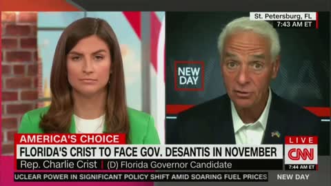 Charlie Crist just now: Biden is an “exceptional” president. “Look what he’s done for our country
