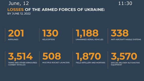 🇷🇺🇺🇦 12/06/2022 The war in Ukraine Briefing by Russian Defence Ministry