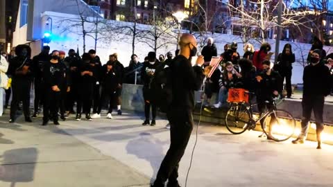 Crowd Erupts in Cheers as BLM Leader Calls for Destruction of Capitalism