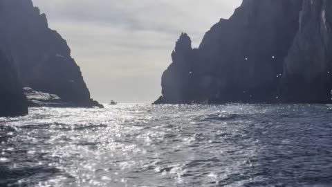 Boat ride on the beautiful ocean waters