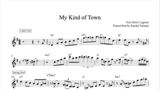 My Kind of Town-Bireli Lagrene transcription