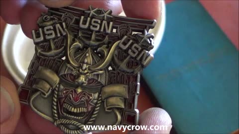 US Navy WESTPAC Navy Chief Veteran Collectible Challenge Coin