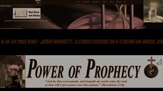 4-19-24 Mike King - Jerry Barrett: A Crash Course on 9-11 Being An Inside Job