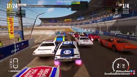 Car racing game