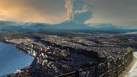 Evacuation as Calbuco volcano erupts in Chile