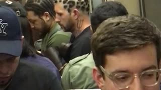 Guy bald leopard tattoo head