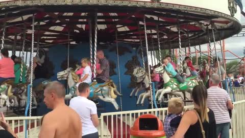 Flamingo Land Gallopers Carousel