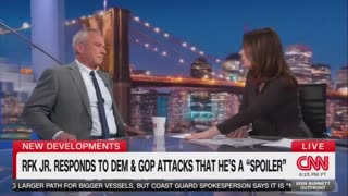 Robert F. Kennedy Jr. tells CNN that Joe Biden is a bigger threat to democracy than Donald Trump