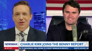 Charlie Kirk talks about The View "apologizing" for wrongly linking neo-Nazi protestors to Turning Point USA