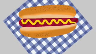 How to draw Hotdog in procreate | anyone can draw | procreate for beginners