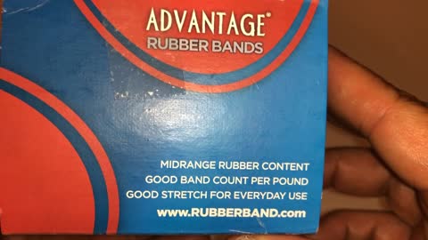 Look @ Alliance Rubber Bands 26649 Advantage Size #64 Contains 80 Bands 3 1/2” x 1/4”, Natural Crepe