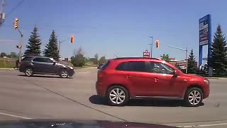 Bad driver that ignores people crossing