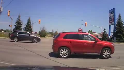 Bad driver that ignores people crossing