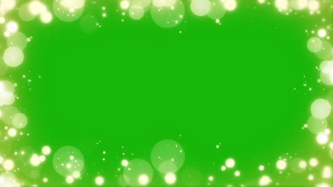Bokeh Bold Golden Green Screen || Golden Particles Green Screen Video || Chroma Key || J4UVFX