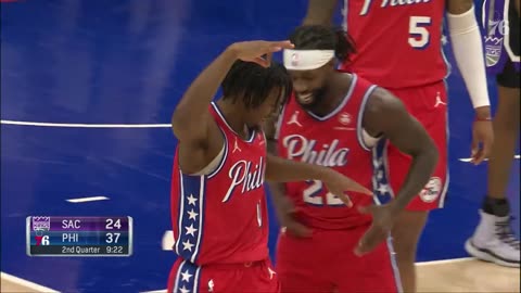 Philadelphia 76ers - :56 of Maxey magnificence.