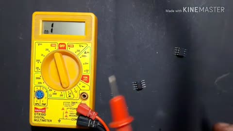 How to check 4558 ic with digital multimeter | 4558 ic Testing | 4558 ||