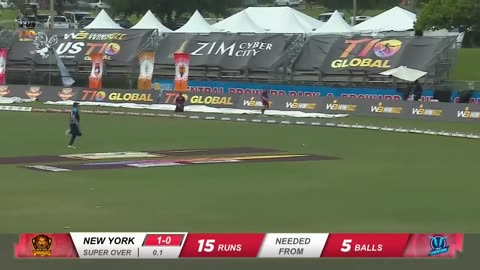 US Masters T10 2023, Final Highlights: New York Warriors vs Texas Chargers | Match 25