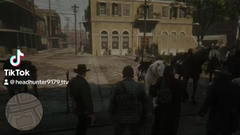 RDR2 Story Bank Heist