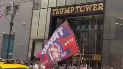 💥 Patriots Rally at Trump Tower in New York 💥