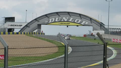 Le Mans 2016 - seen from the Dunlop Bridge