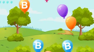 Abc leaning b alphabet