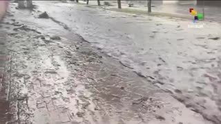 Flooding As A Result Of Heavy Rains, Ecuador