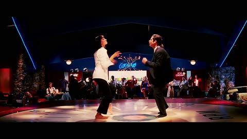 Pulp Fiction 1994 John Travolta Uma Thurman Dance Scene Chuck Berry You Never Can Tell 4k