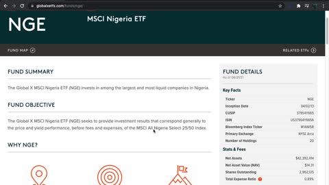 NGE ETF Introduction (Nigeria)