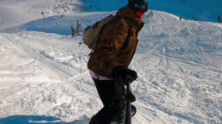 Snowboarding 4K Alyeska Alaska 2020